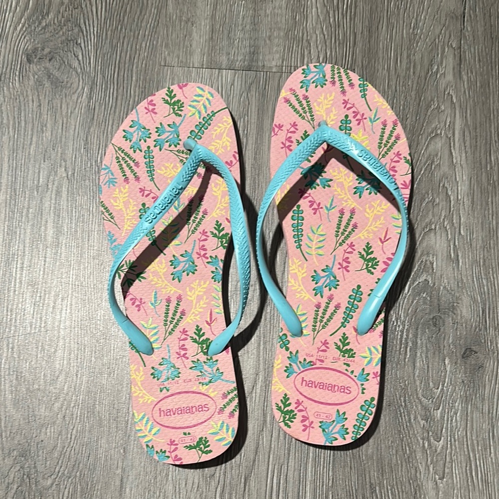 Havaianas Slim Tucano Sandals Sz 11/12